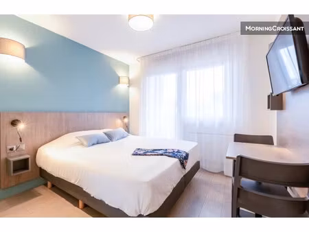 location meublée appartement 1 pièce 18 m² à le havre (76600)  495 €