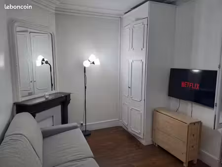 charmant studio méublé 17m2 à alésia