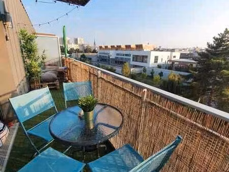 appartement 2 pièces meublé – 45 m² – terrasse – parking
