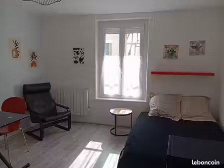 studio meublé 20m²