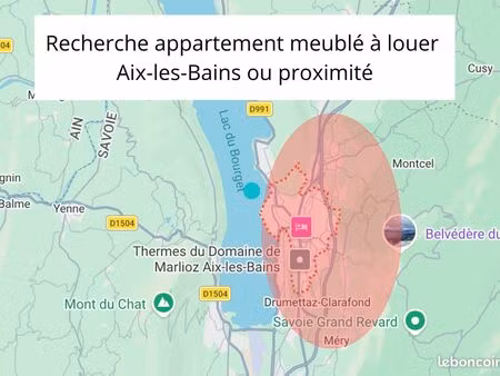 recherche appartement à louer aix-les-bains