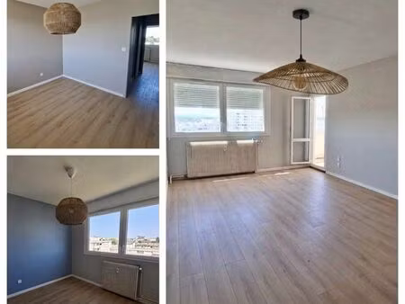 chalon-sur-saône - appartement t3 entièrement rénové avec balcon et vue dégagée