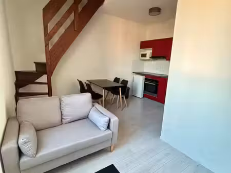 appartement t2 duplex meublé