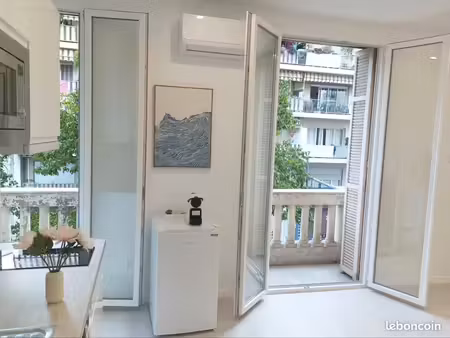 ? studio meublé étudiant rénové 2026 – balcons & clim - dpe b - proche tram – nice valrose