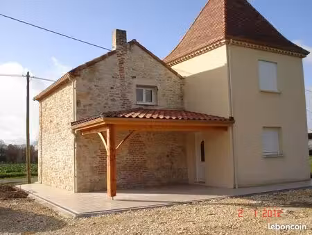 maison garage et jardin à condat