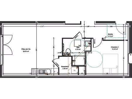 charmant appartement à machecoul