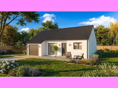 terrain avec maison neuve à vendre