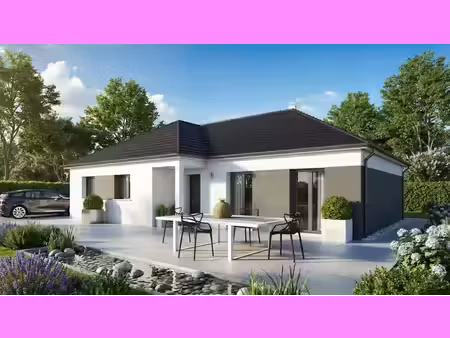 terrain avec maison neuve à vendre