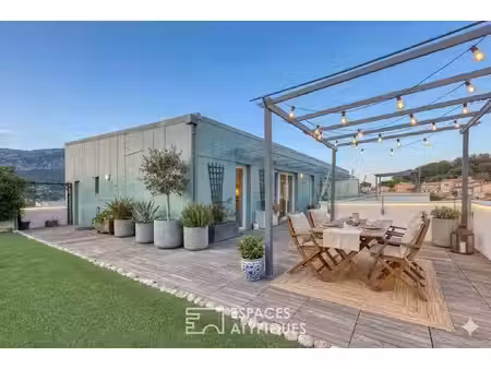 appartement dernier étage avec terrasse xxl
