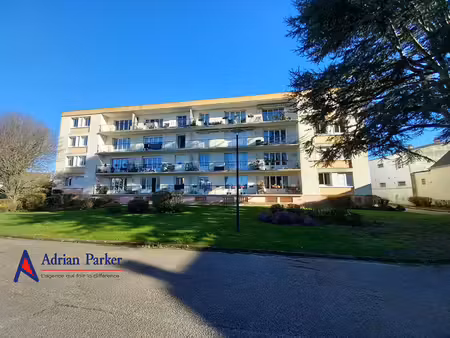 le havre : appartement f4 avec balcon et garage