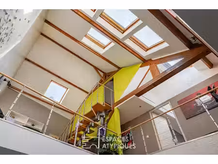 loft rénové sur les hauteurs d'orgeval