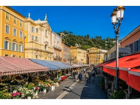 nice / vieux nice/ cours saleya / emplacement n°1