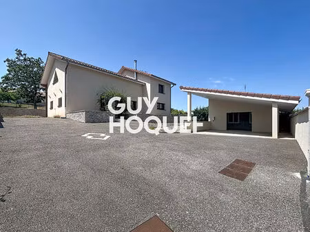 villa contemporaine 3 chs + bureau et terrain de 1021 m² - 71680 creches sur saone