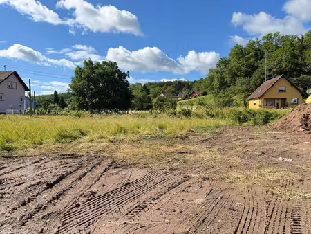terrain constructible viabilisé à vendre