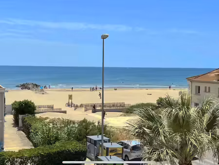 palavas  t2 meublé vue mer disponible de septembre à juin !