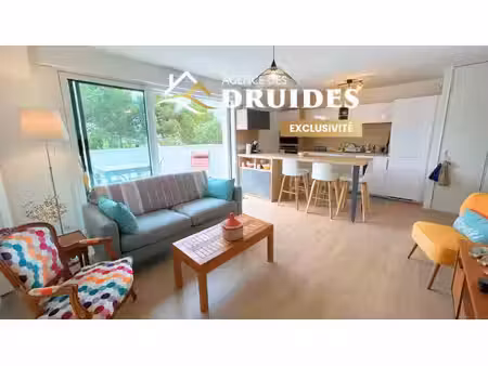 exclusivité agence des druides - carnac entre bourg et plage  superbe appartement 3 pièces