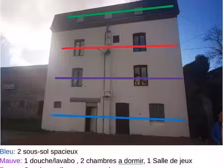 petite et grande maison idéale pour famille nombreuse ou formule location