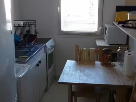 particulier loue f1 entièrement meublé calme et lumineux
