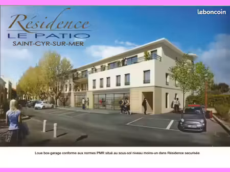 garage fermé 19 m² à louer – centre-ville à proximité immédiate de carrefour city - dispon