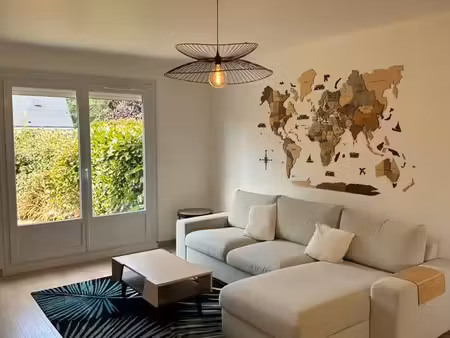 maison familiale meublée 110 m² avec jardin– 3/4 chambres – terrain 500 m²