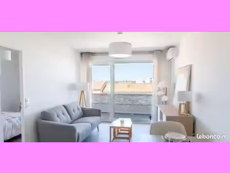 t2 neuf 42 m² + balcon et clim — résidence séniors senioriales - agde