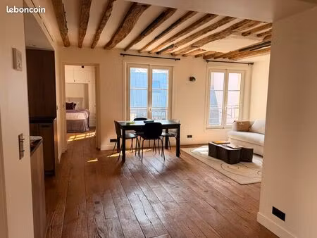 loue appartement meublé de standing - 59m² - paris 8ème