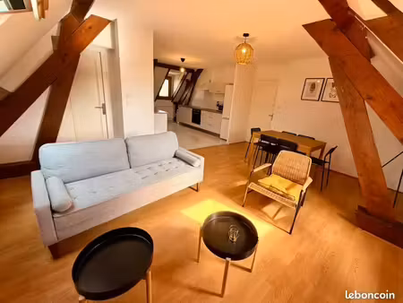 f3 meublé 60 m² - centre sully-sur-loire