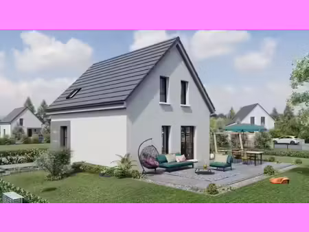 terrain avec maison neuve à vendre