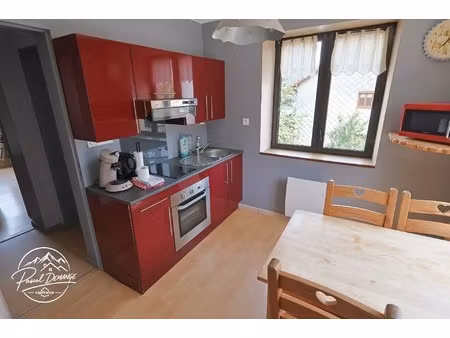 appartement à vendre 3 pièces gerardmer avec balcon et parking couvert(88)