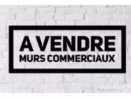 a vendre murs commerciaux - local commerciale - magasin a an
