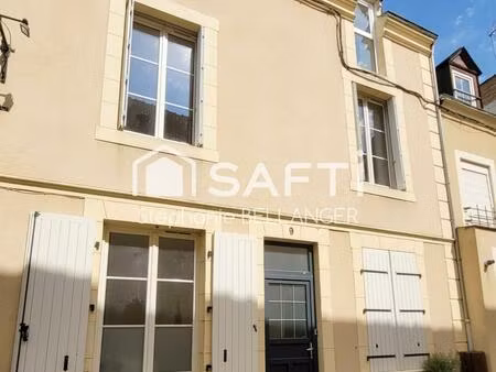 maison divisible en 2 avec un t4 et un t2 au rdc  double garage