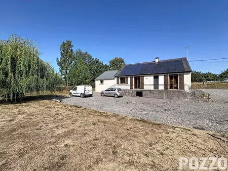 à vendre - maison hudimesnil de 90 m2 proche bréhal (50290) et granville (50400)