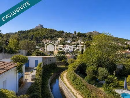 maison 4 pièces avec vue dominante  grande terrasse et garage de 41 m²