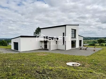 magnifique maison recente avec vue sur la vallee