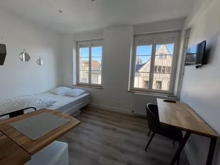 location meublée appartement 1 pièce 16.27 m² à compiegne (60200)  560 €
