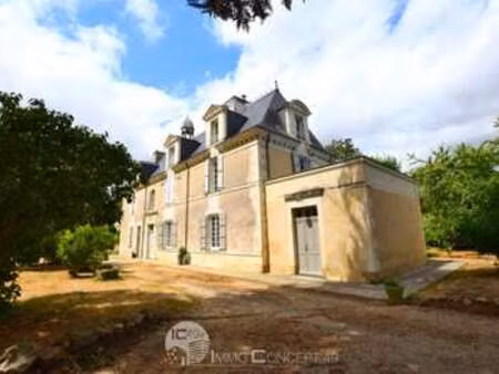 vente maison piscine à brissac-quince (49320) : à vendre piscine / 322m² brissac-quince