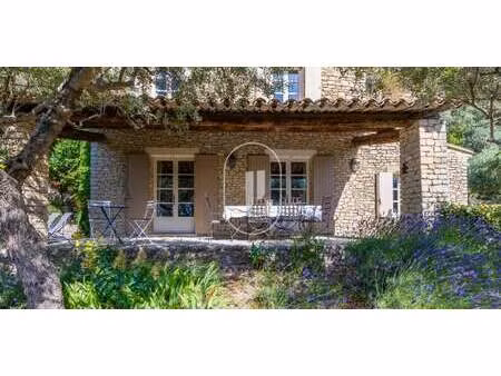maison avec piscine et terrasse gordes (84)