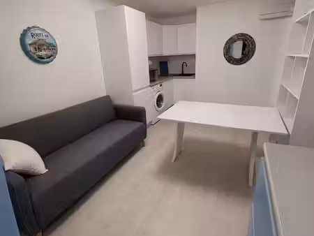 appartement f2 bord de mer avec garage