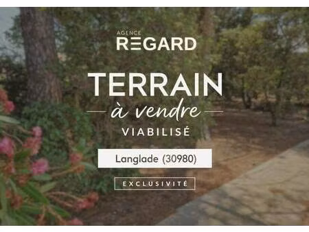 terrain constructible viabilisé à vendre