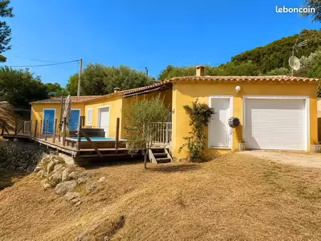 maison de plain pied 95m2 - écurie et vue dégagée - à 25mins de nice