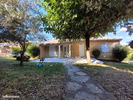 maison 3 chambres + jardin + sous-sol complet
