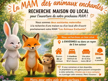recherche d'une maison ou un local