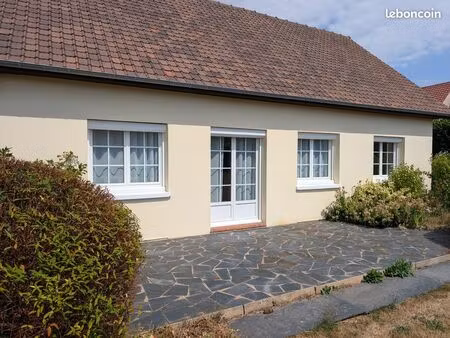 maison t4 avec terrain plein centre de buchy