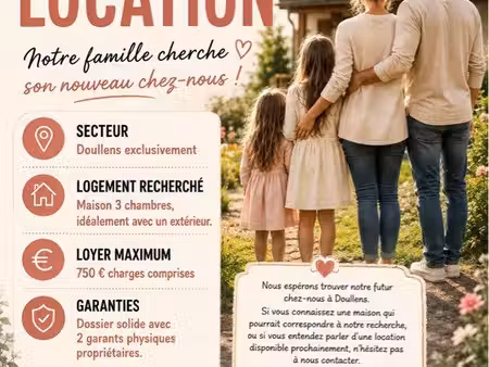 recherche maison à louer doullens
