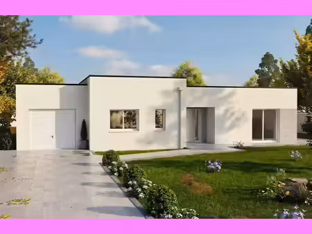 terrain avec maison neuve à vendre
