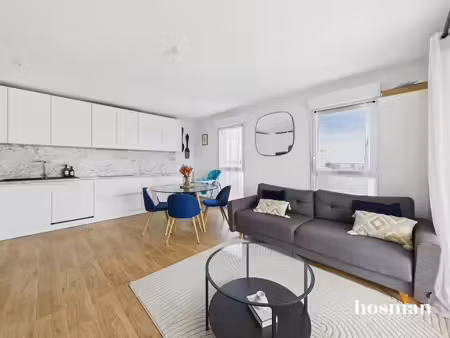 bel appartement lumineux 3 pièces - vue dégagée et parking - allée rené cassagne  lormont