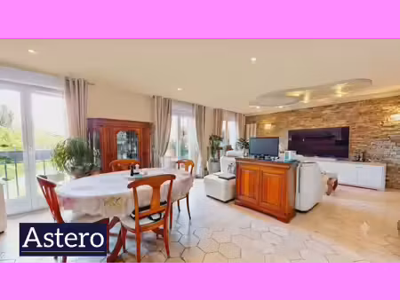 duplex de 105m2 - pièces à vivre de 50m2 - dpe b - a deux pas de la gare