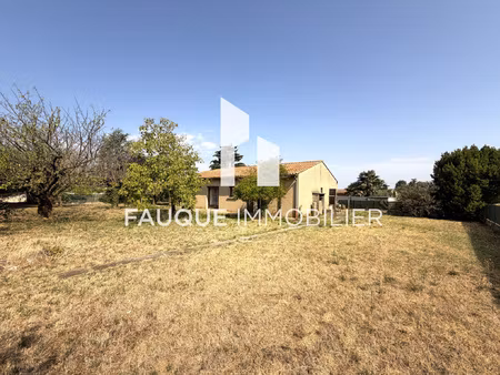 maison de plain-pied sur 1100 m2 de terrain