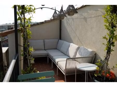 cinq pièces de 120m² avec roof top et dressing
