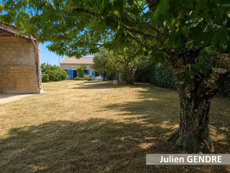 maison en pierre + 110 m2 avec dependance sur parcelle de 1524 m2